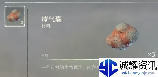 雾锁王国瘴气囊怎么获得