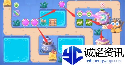 保卫萝卜4阿波道长第36关攻略
