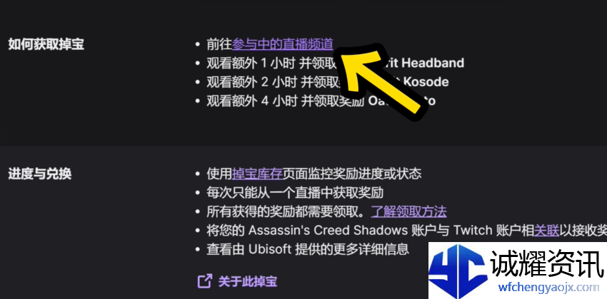 刺客信条影永久服装怎么获得