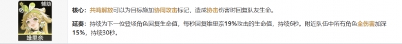 《鸣潮》坎特蕾拉配队阵容推荐