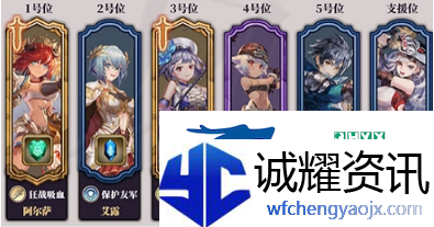 绯石之心竞技场最强阵容怎么搭配