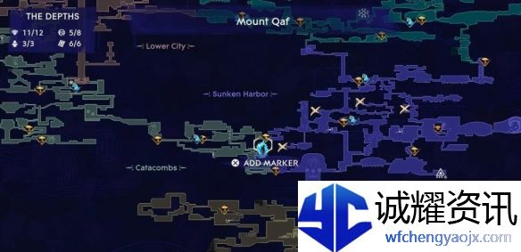 《波斯王子：失落的王冠》深地解密宝箱位置介绍