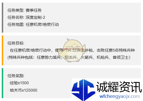 《三角洲行动》S4赛季最新3x3任务一览