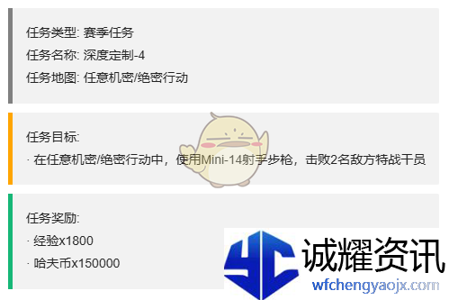 《三角洲行动》S4赛季最新3x3任务一览