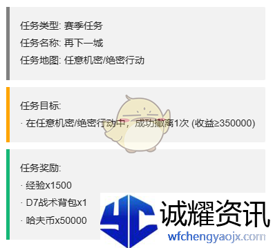 《三角洲行动》S4赛季最新3x3任务一览