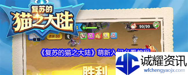 《复苏的猫之大陆》萌新入门必看教程