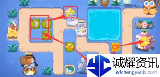 保卫萝卜4阿波道长第25关攻略