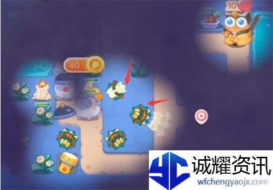 保卫萝卜4阿波道长第24关攻略