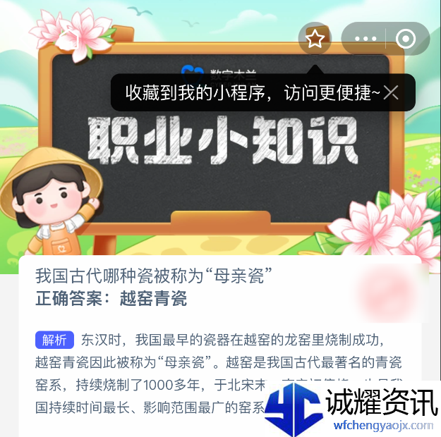 我国古代哪种瓷被称为母亲瓷