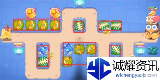 保卫萝卜4阿波道长第28关攻略