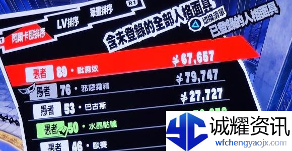 女神异闻录5皇家版合成图鉴不全怎么办