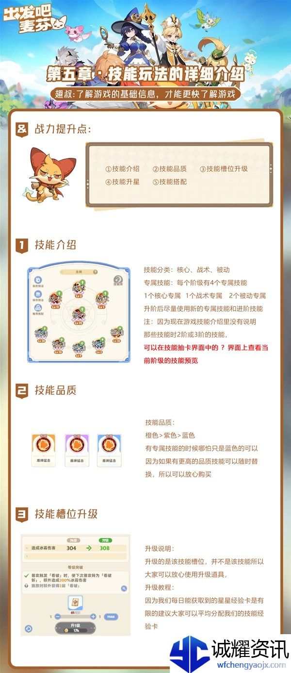 《出发吧麦芬》技能玩法介绍