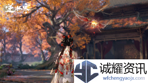 《逆水寒手游》全新剪纸主题武器春灯裁蝶外观一览