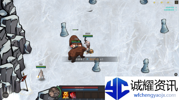 《部落与弯刀》胧境之冬NPC坐标一览