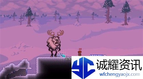 《泰拉瑞亚》鹿角怪召唤方法