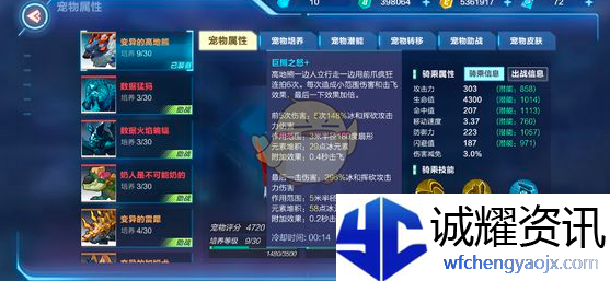 《我的起源》神宠排行榜一览