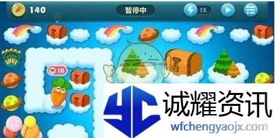 《保卫萝卜1》挑战主题第1关金萝卜攻略