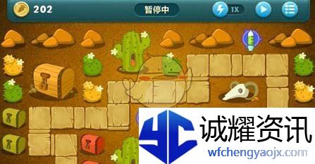 《保卫萝卜1》沙漠主题第2关金萝卜攻略