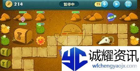 《保卫萝卜1》沙漠主题第2关金萝卜攻略
