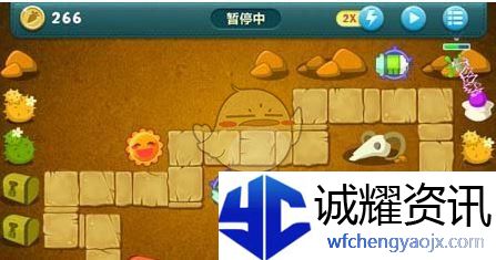 《保卫萝卜1》沙漠主题第2关金萝卜攻略