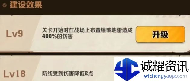 《僵尸射击》城墙升级攻略