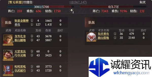 《封神：开天》西游三兄弟阵容搭配攻略