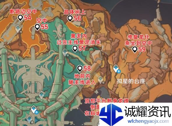 原神5.5版本火神瞳分布