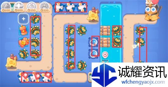 保卫萝卜4阿波道长第44关攻略