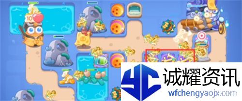 保卫萝卜4阿波道长第40关攻略