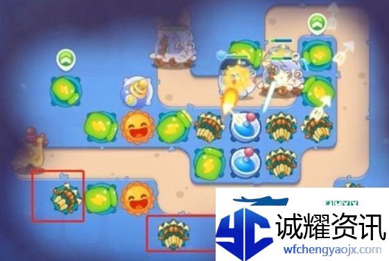 保卫萝卜4阿波道长17关攻略