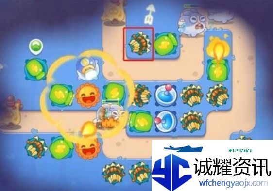 保卫萝卜4阿波道长17关攻略