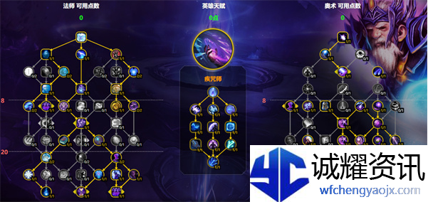 魔兽世界奥法天赋怎么加