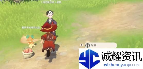 洛克王国世界路边带精灵的魔法师在哪