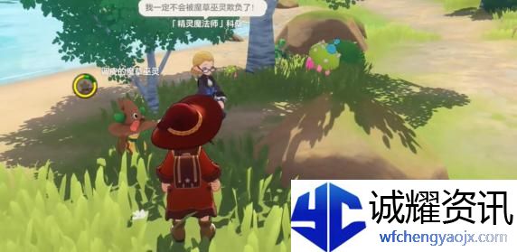 洛克王国世界路边带精灵的魔法师在哪