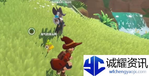 洛克王国世界路边带精灵的魔法师在哪
