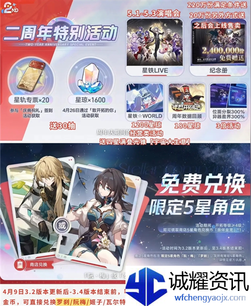 崩坏星穹铁道3.2版本前瞻有哪些内容