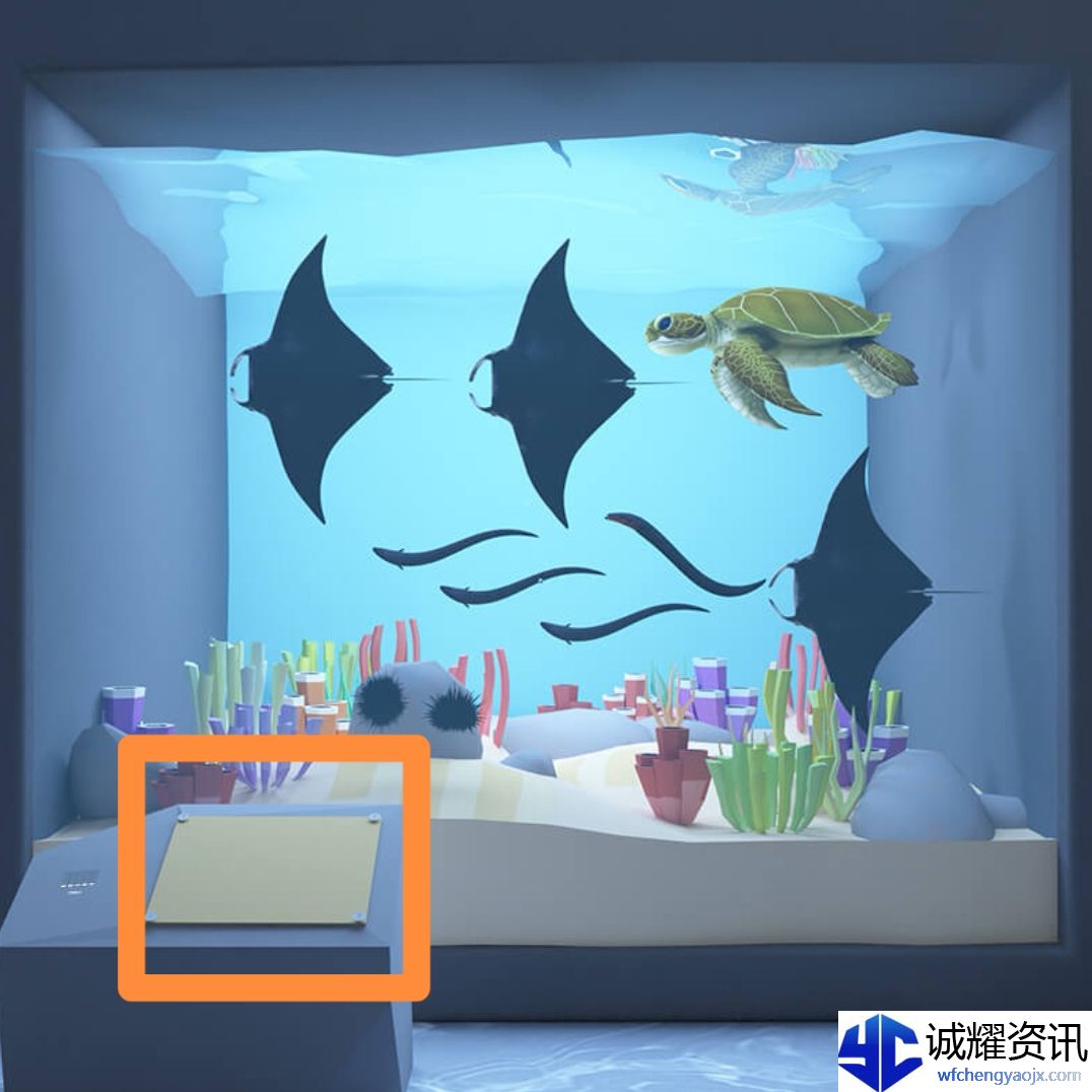 《Escape Room：圣诞节》水族馆通关攻略图文详情
