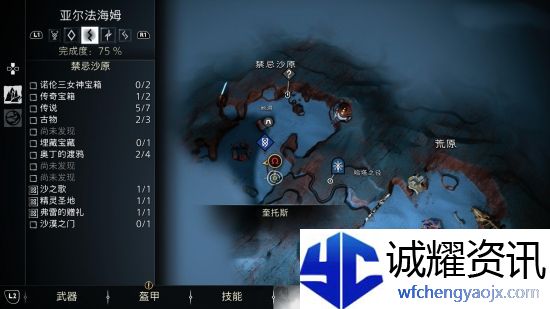 战神5全圣物位置汇总