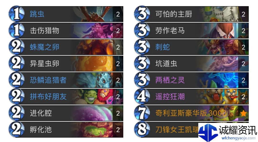 炉石传说32.0.3标准天梯卡组分享