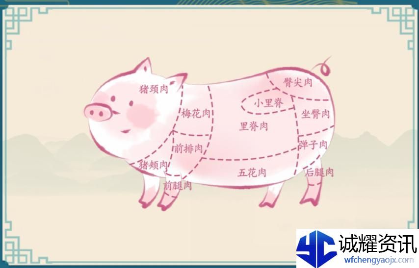 汉字神操作猪猪超可爱图文通关攻略