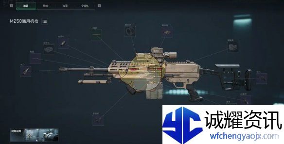 《三角洲行动》M250烽火地带改装方案一览