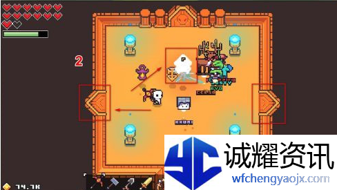 《浮岛冒险》沙漠上古墓地解密攻略