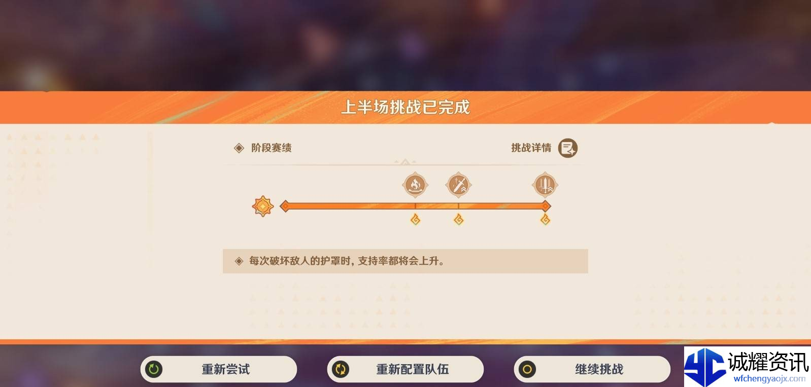 《原神》无极限超激格斗赛第一天满分攻略