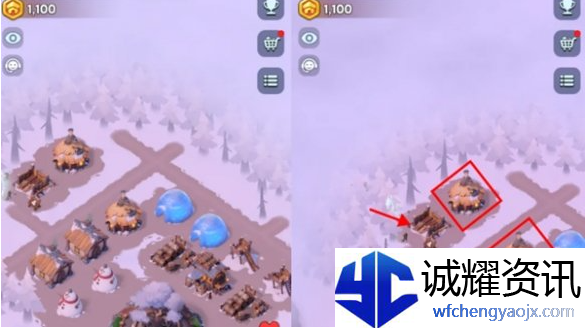 无尽冬日晨曦岛伐木小屋怎么摆