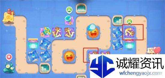 保卫萝卜4阿波道长第19关攻略