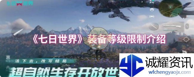 《七日世界》装备等级限制介绍