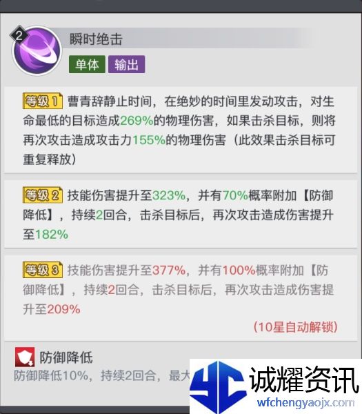 《三千幻世》曹青辞角色培养攻略