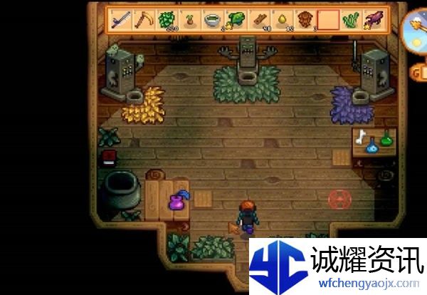 《星露谷物语》万灵节小屋进入方法